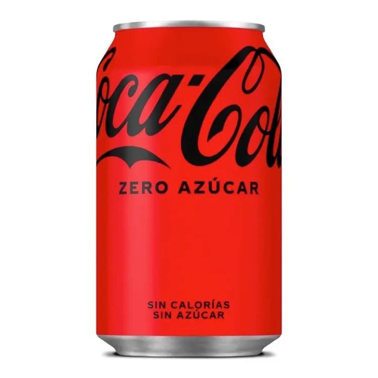 Coca‑Cola Zero Azúcar lata refresco sin calorías