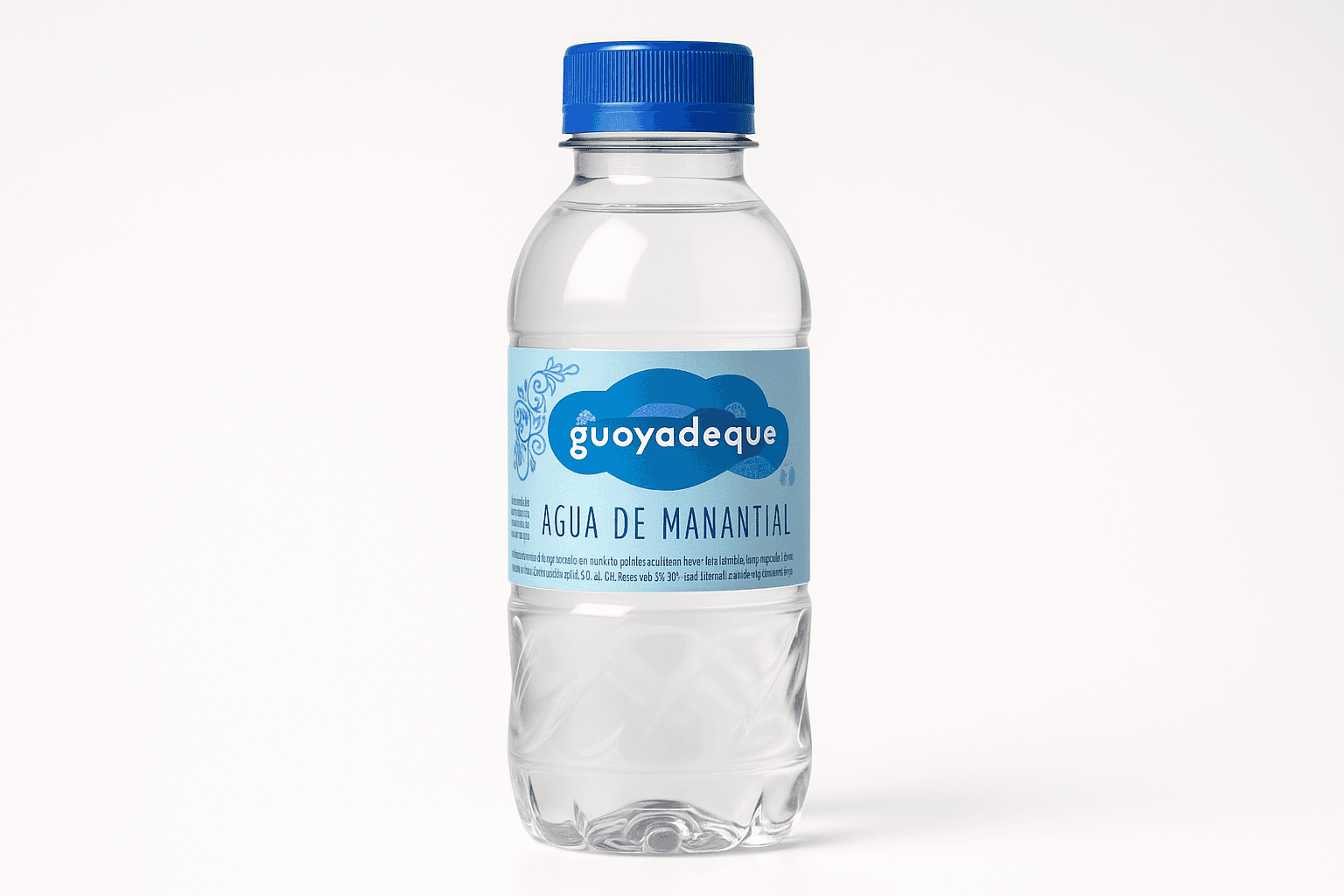 guayadeque agua mineral natural botella pequeña para llevar
