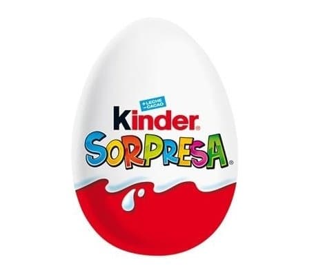Kinder Sorpresa Huevo de Chocolate con Juguete 20 g