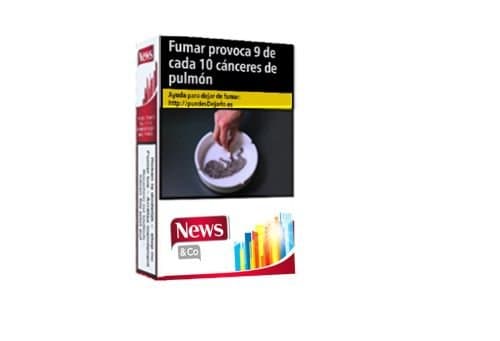 New Co cigarrillos rubios paquete 20 unidades