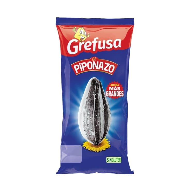 Grefusa Piponazo pipas de girasol tostadas saladas 119 g