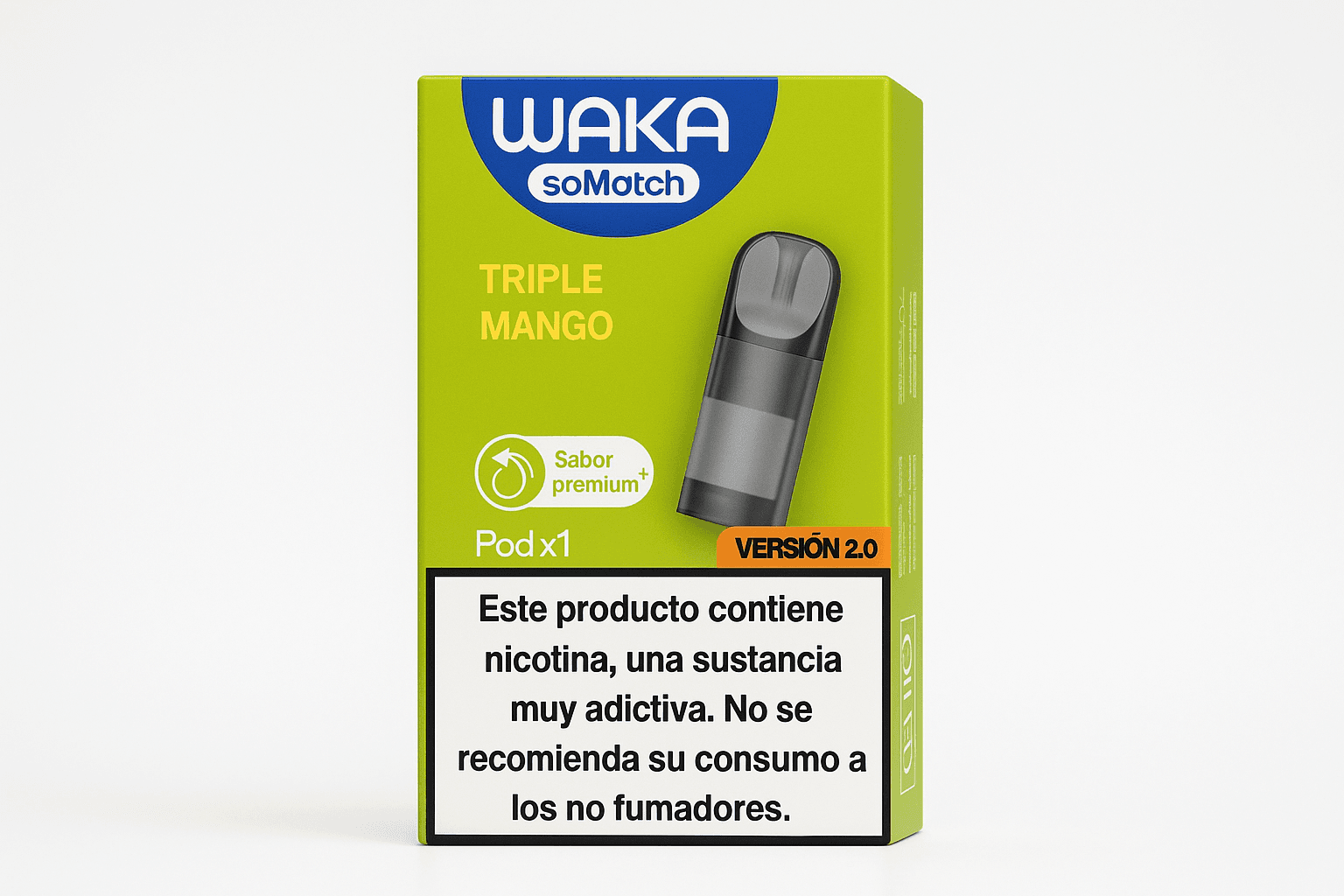 Waka sabor vaper triple mango intenso y dulce