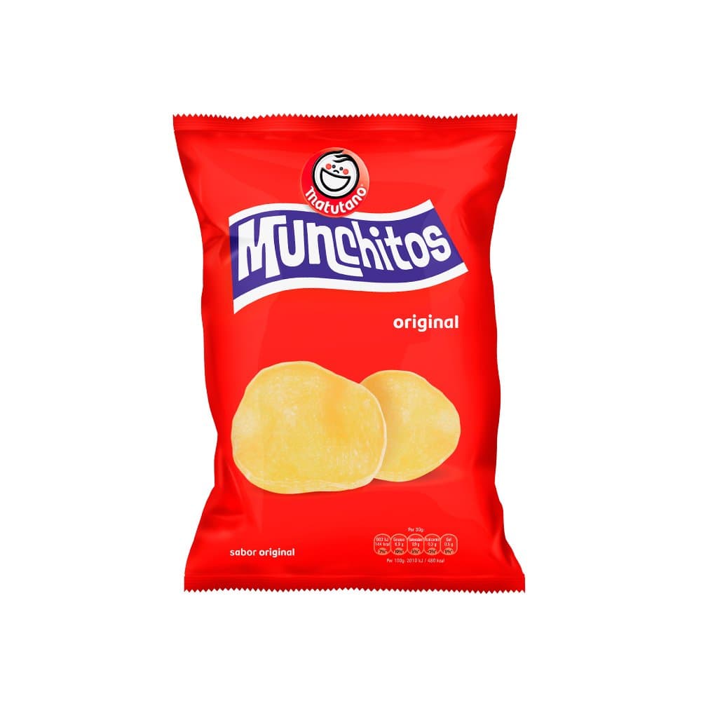 matutano munchitos original sin gluten bolsa mediana snack de patata crujiente